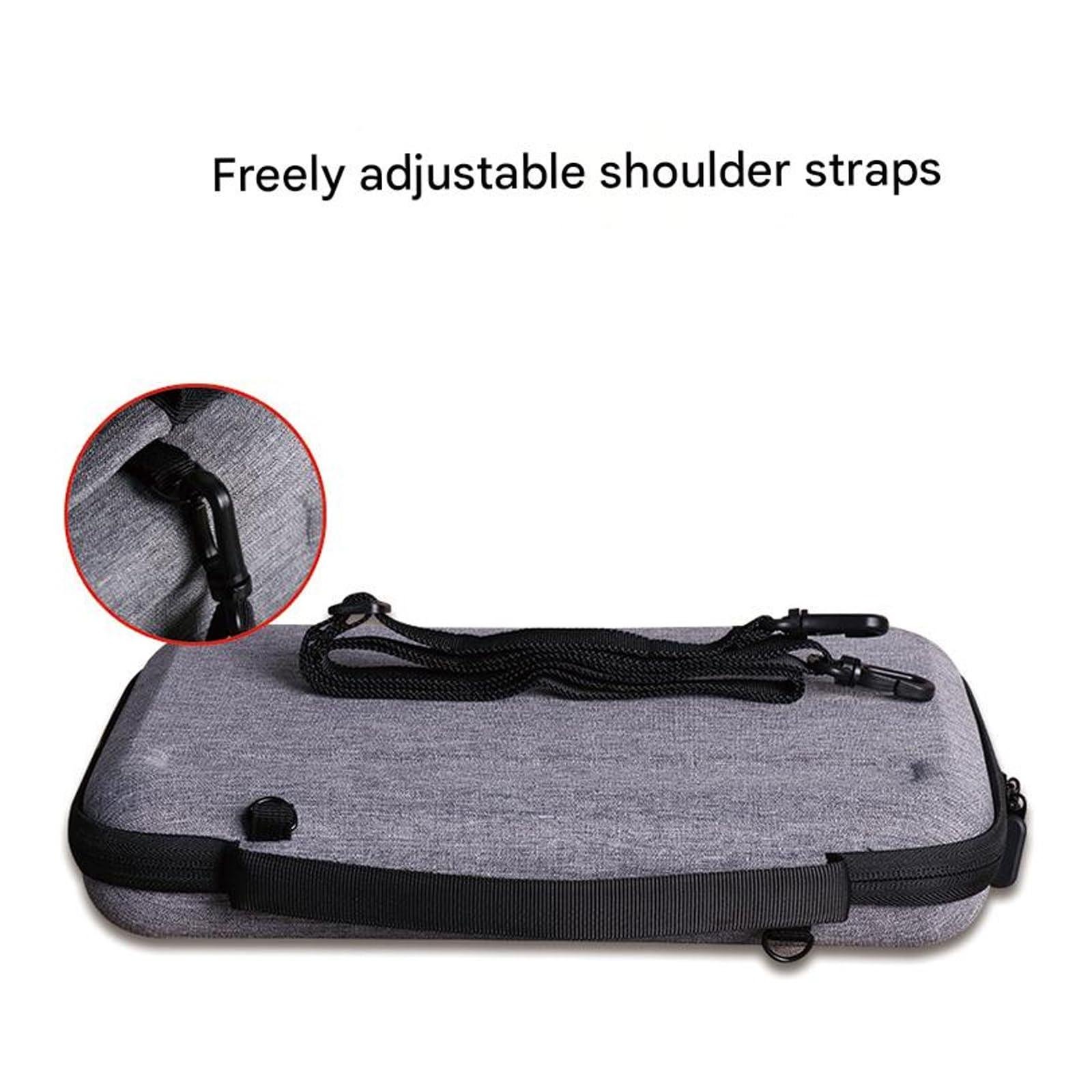 Borsa per laptop da viaggio ergonomica Custodia protettiva in tessuto Oxford resistente all'acqua con comoda maniglia protettiva Custodia per laptop con manico ergonomico