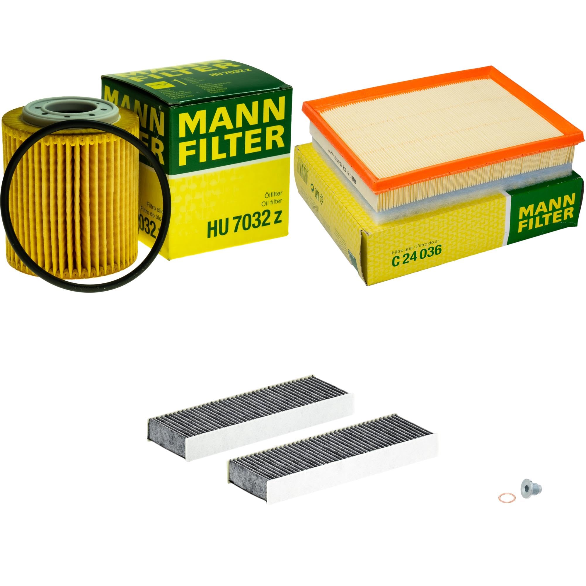 Il kit di ispezione contiene filtro olio, filtro aria, filtro abitacolo, vite di chiusura per 2008 II UD UK US UY 1.5 BlueHdi 110 208 UB UJ UP UW Mokka BA BB BC UC UR