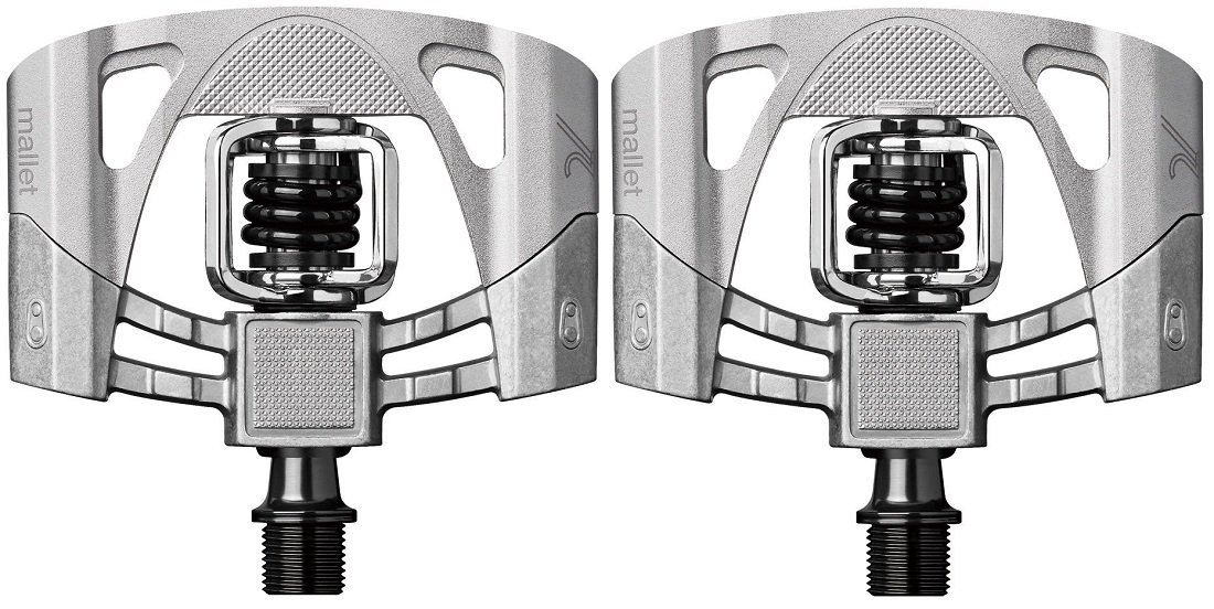 Crank Brothers 574626 Ultralight Binding Pedal, Mallet 2, V2, Black