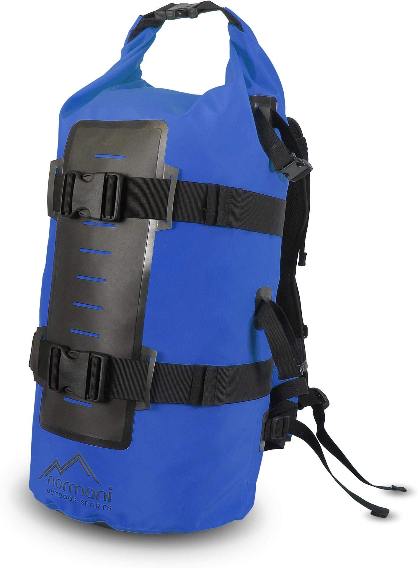 normani Wasserdichter Rucksack mit Seesack-Verschluss 40 Liter Blau 40 Liter