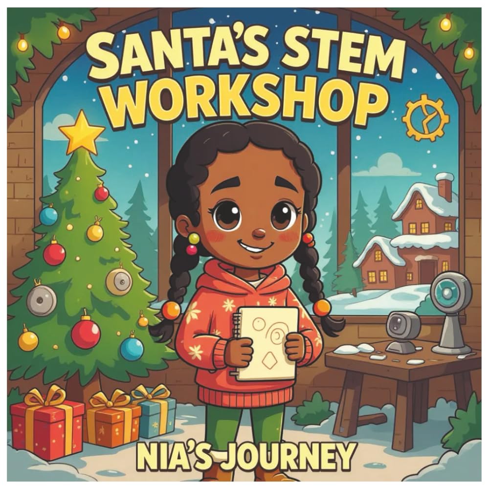 Santa's Stem Workshop, Nia's Journey: Celebrating Girls in STEM Through a Magical Christmas Tale