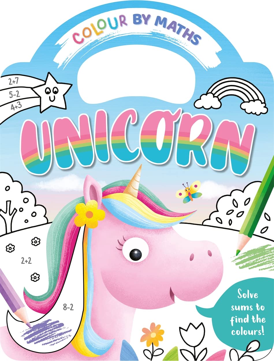 Colour By Maths: Unicorn by Igloo Books Ltd (Paperback Book)