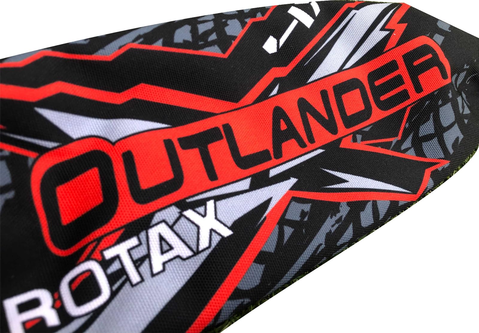 Cubiertas de amortiguador de alto rendimiento para CAN AM CANAM Outlander G3 ROTAX desde 2024 – Durable, resistente al agua, fácil de instalar, protección confiable para todo terreno (rojo)