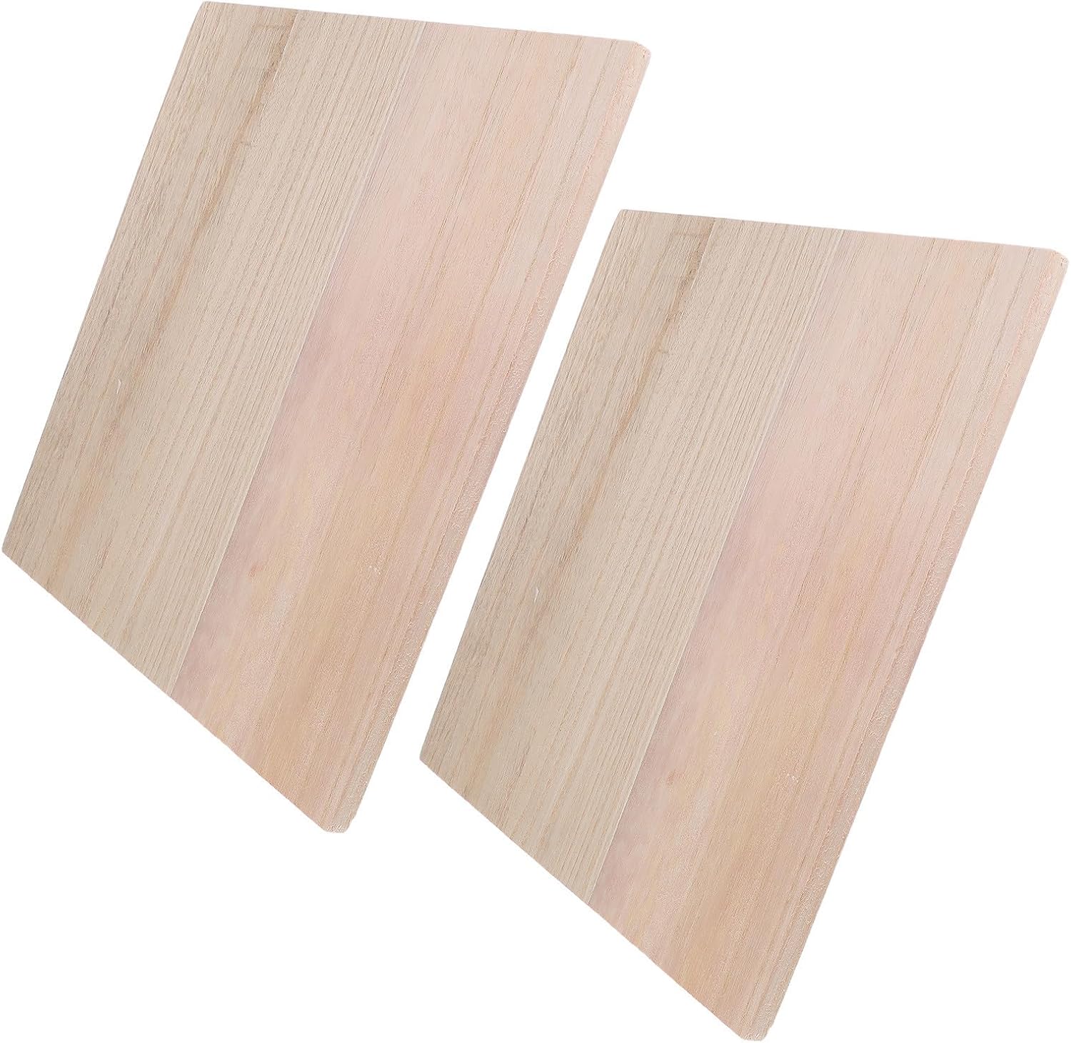 Square Wood Veneer Laminate Sheets for Closet Shelf Divider 2pcs