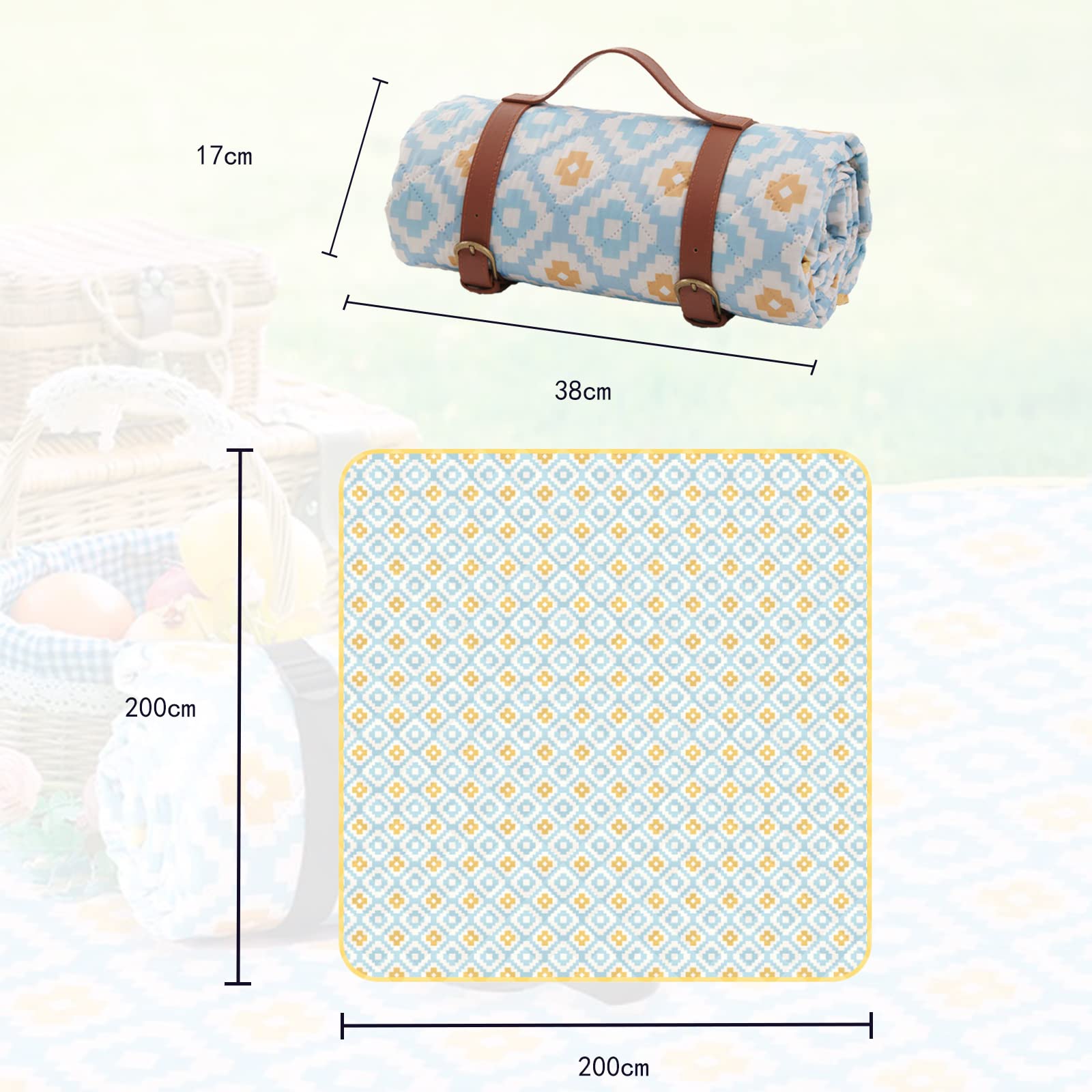 Vokiuler レジャーシート 200*200cm ピクニックマット 厚手 ア Amazon.co.jp: Vokiuler レジャーシート 200×200cm 厚手 お花見