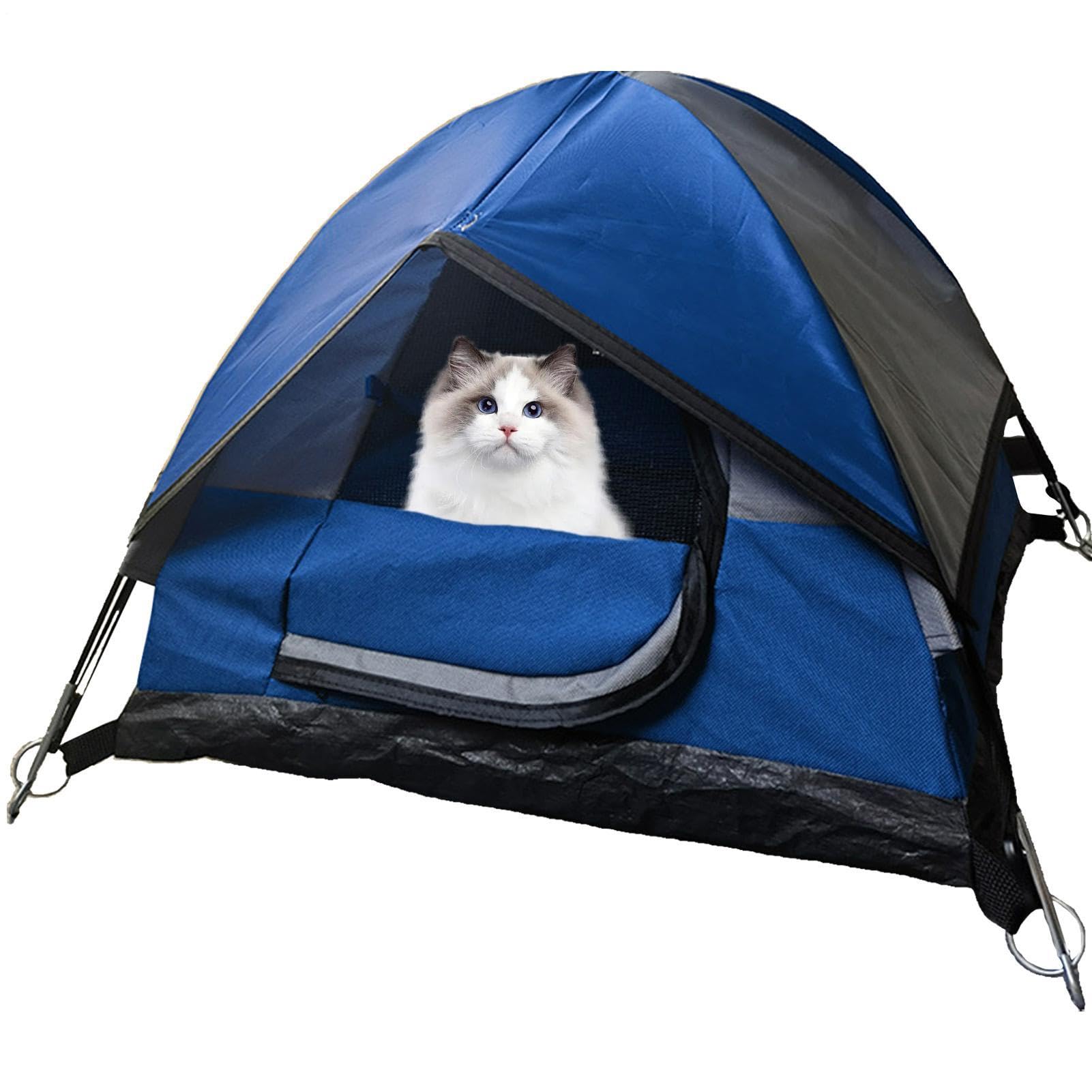 Generico Tenda per gatti, tenda da campeggio per animali Tenda da per gatti | Tenda da per gatti all'aperto, tenda per gatti impermeabile per cani di piccola taglia, animali domestici,
