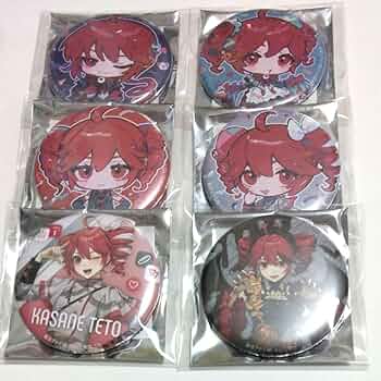 重音テト POP UP SHOP　缶バッジ　45個セット ② UTAU 重音テト SV POP UP SHOP 缶バッジ FAN CUBE - メルカリ