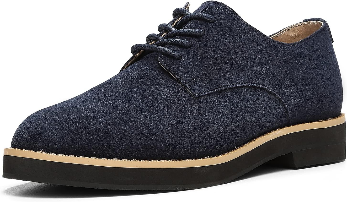 NYDJ Etai Suede Oxford Loafer, Navy, 9