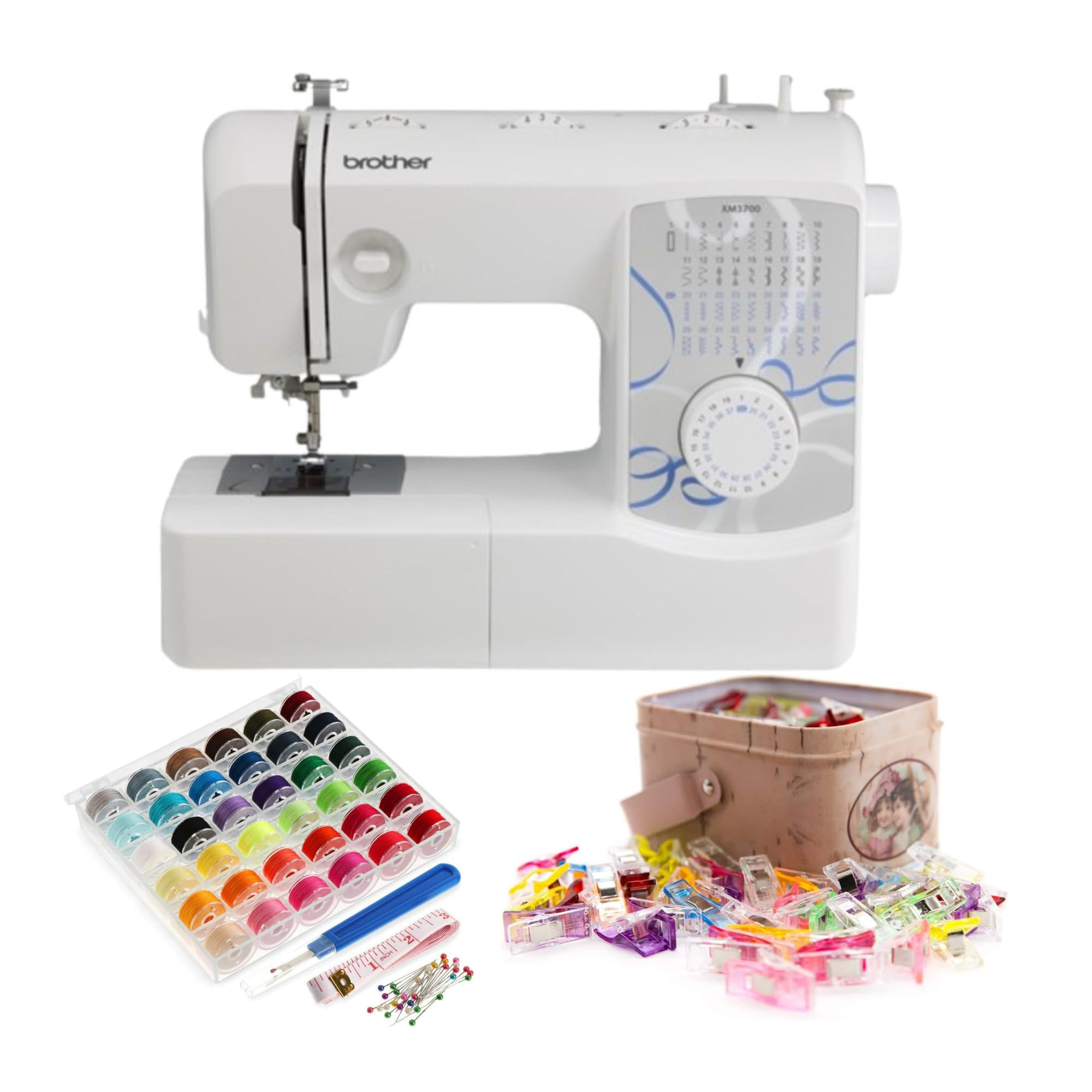 Amazon.com: Brother XM3700 74-Stitch Function Free Arm Sewing