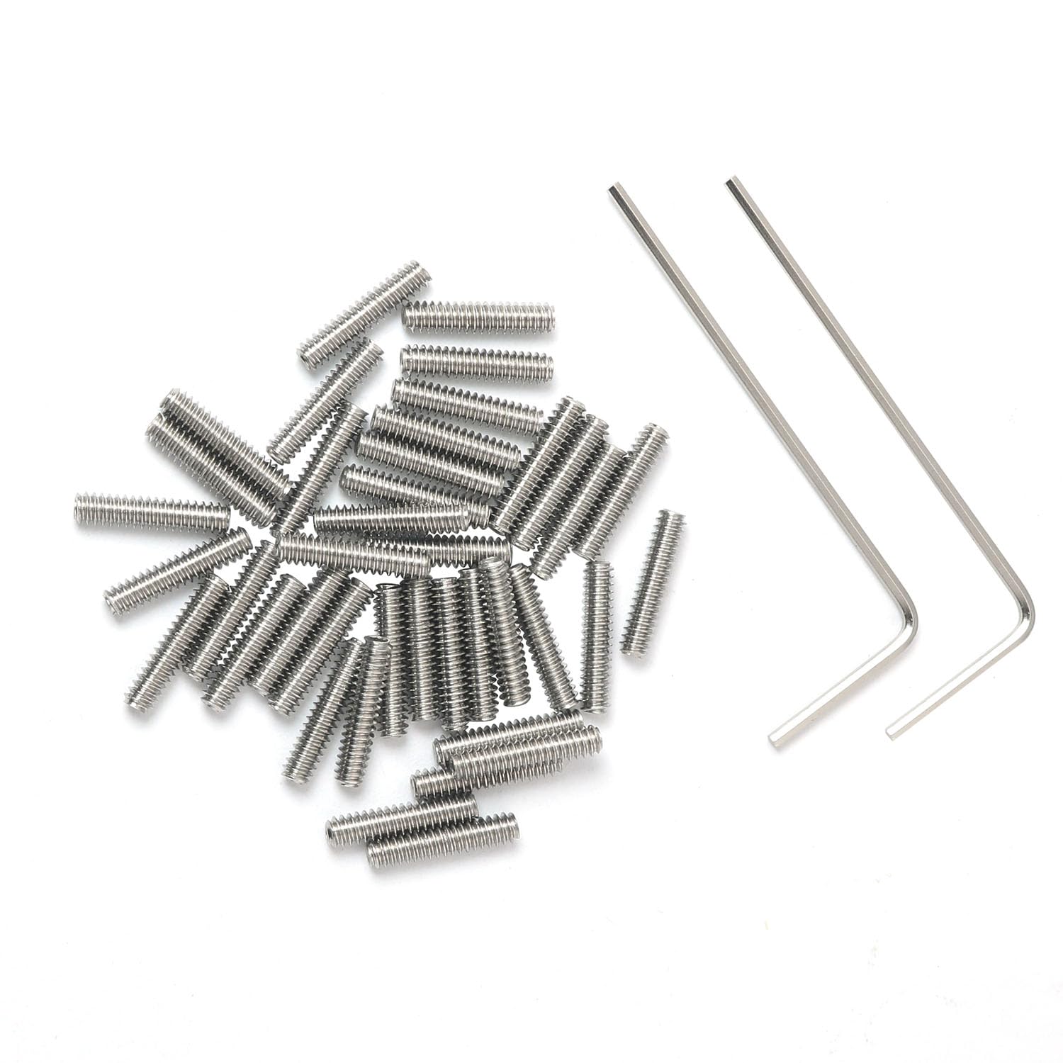 10-32x1 1/4\", FT  INDENT HWH SLOT MACHINE SCREW SLOTTED INDENT HEX Washer Head Stainless A2 18 8 113088