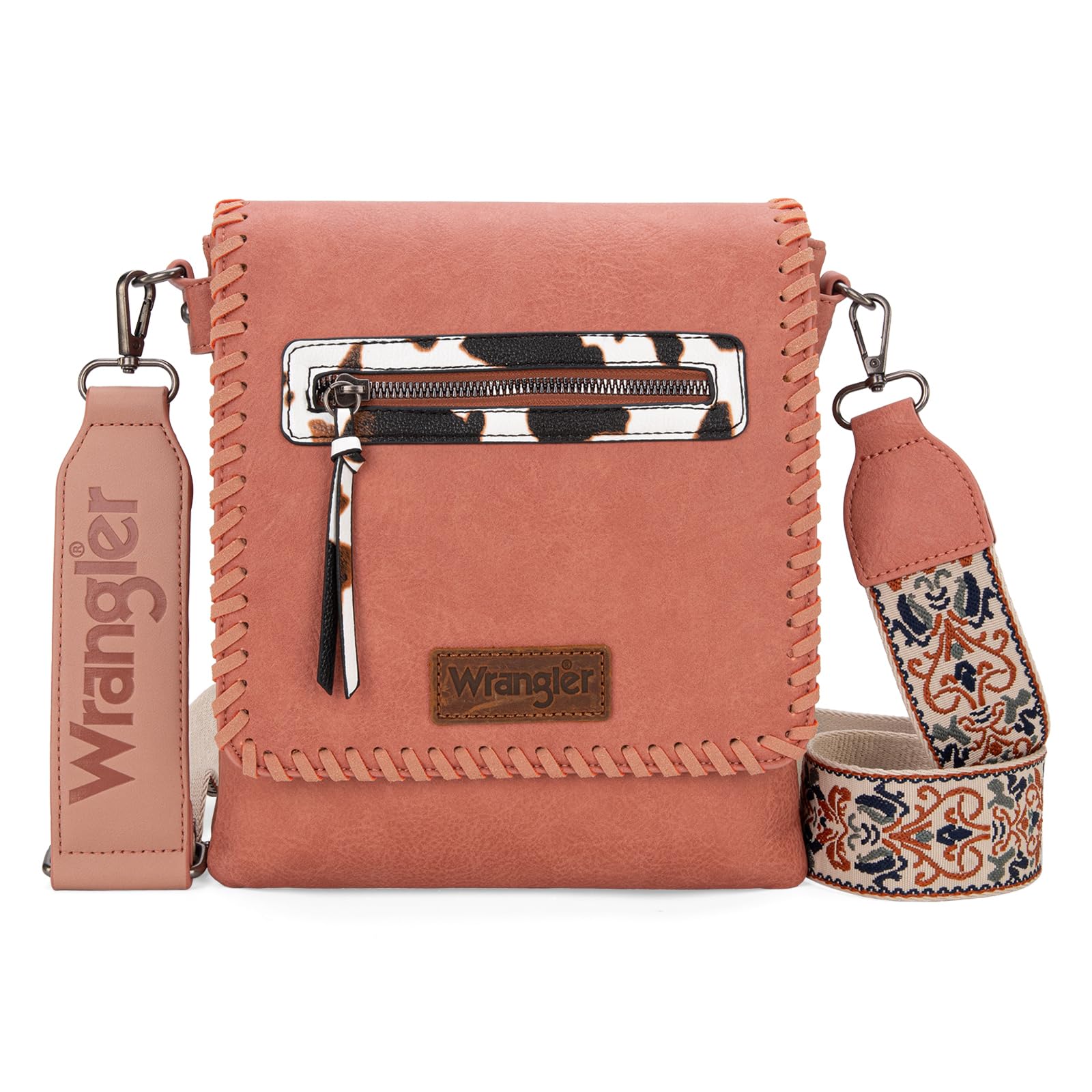 WranglerCrossbody Bags for Women Vintage Hand Woven Shoulder Purse