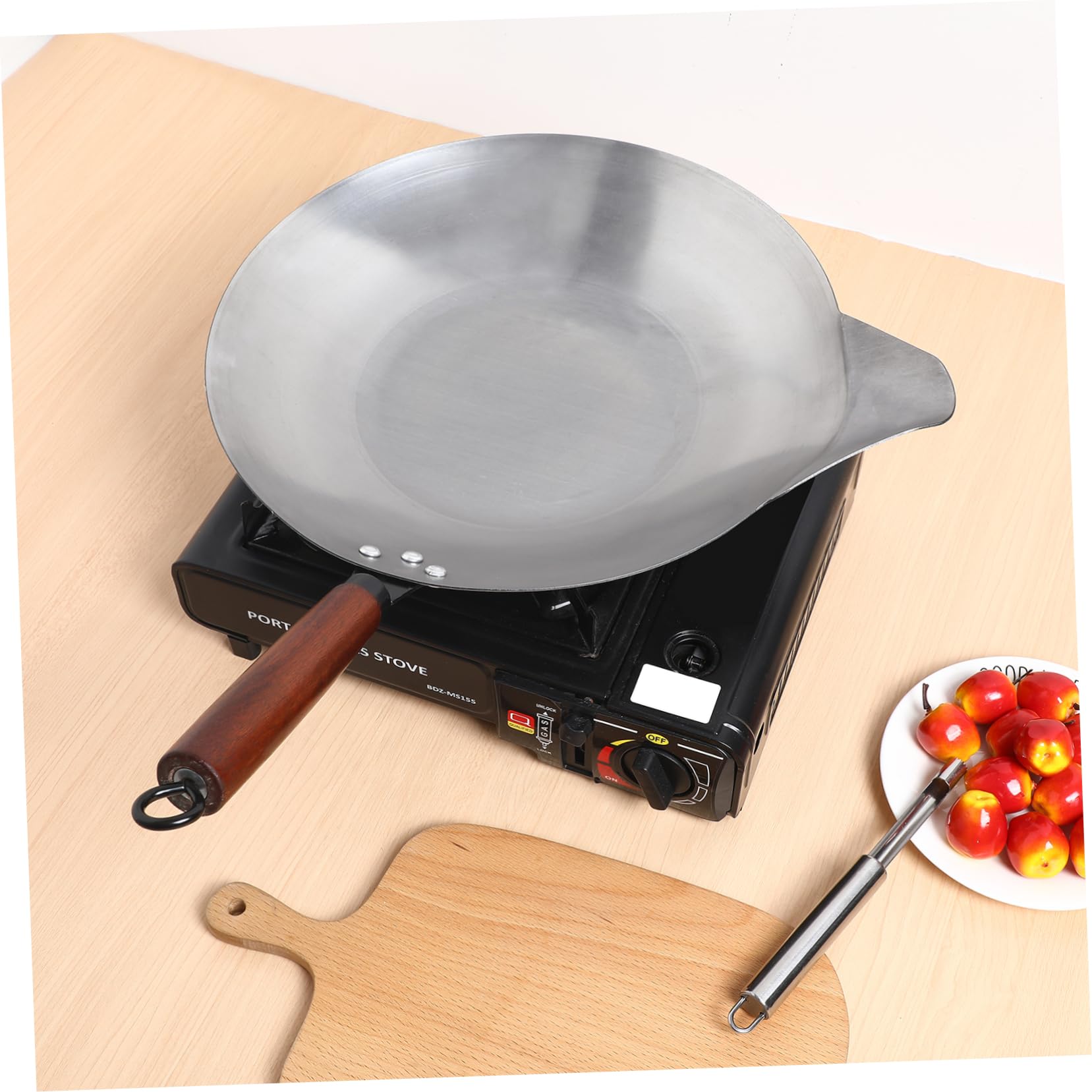 Unomor Pot Snack Melting Pan for Butter Chocolate Melting Kitchen Cookware Handle Easy Clean Metal Melting Pot