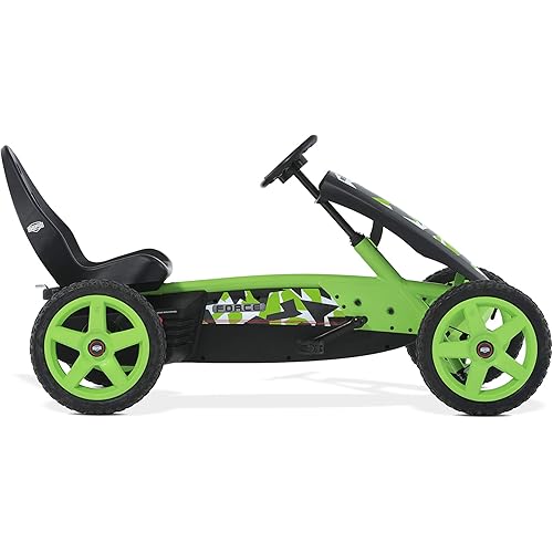 BERG Pedal Kart Rally Force | Children's Vehicle, Pedal Kart with Adjustable seat, with Freewheel, Children's Toys Suitable for Children Aged 4-12 Years