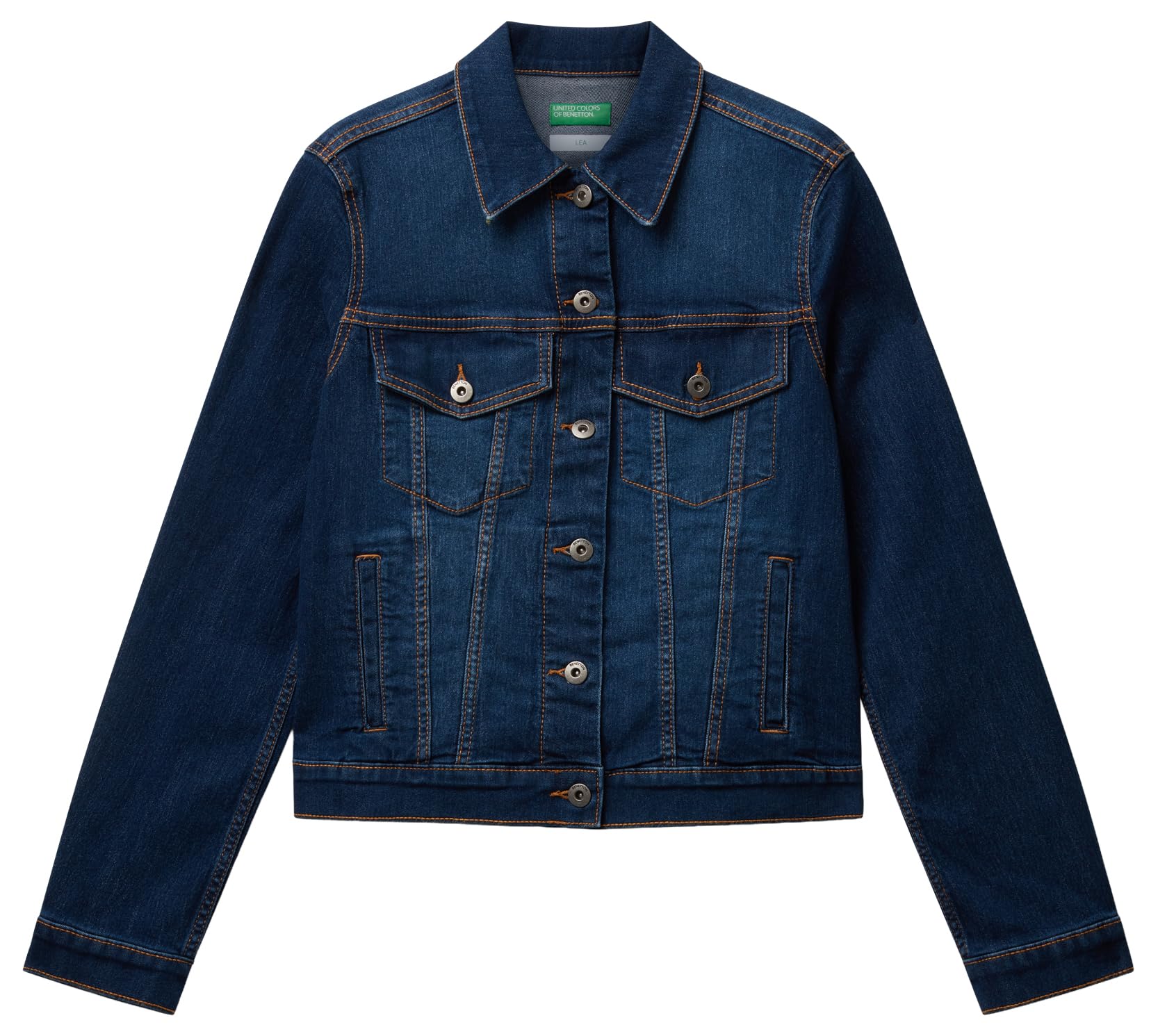 United Colors of Benetton Women's Giubbino 2pordn00n Jacket, Blue, M