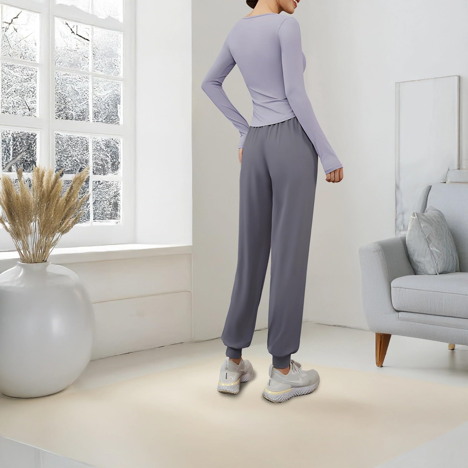 Tc54014 Ensemble de 2 pièces pour femme, tenue de pilates XXL, vêtements de sport en polyester et élasthanne, confort et ajustement