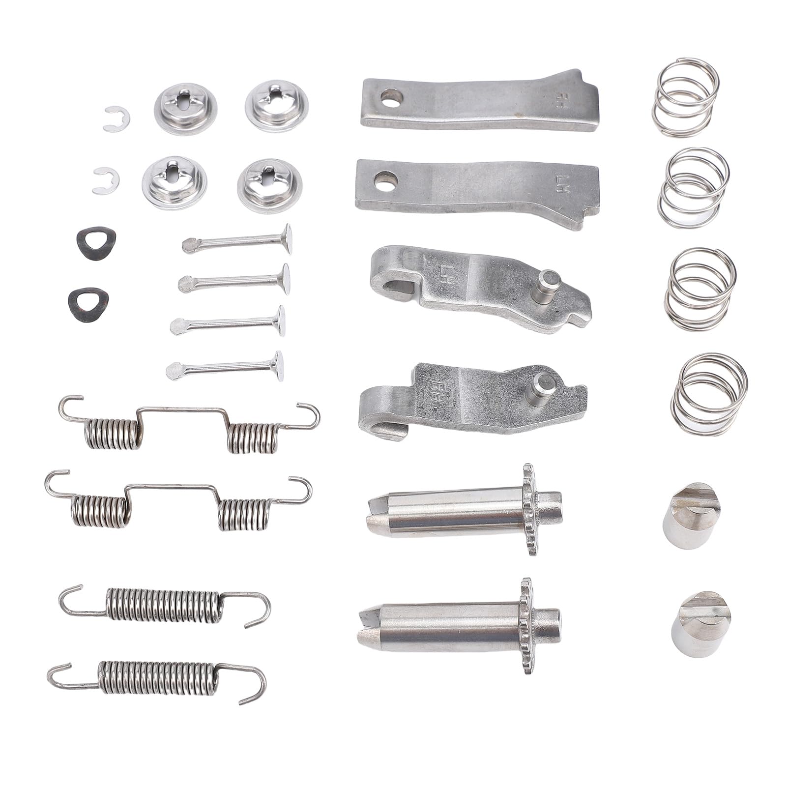 Handbremsen-Reparatursatz aus Edelstahl, Komplett mit Federn, Stiften, C3 1968–1982 für Heimwerker und Professionelle Mechaniker, Entworfen für LBJ 1382, 5460807, 5460856,