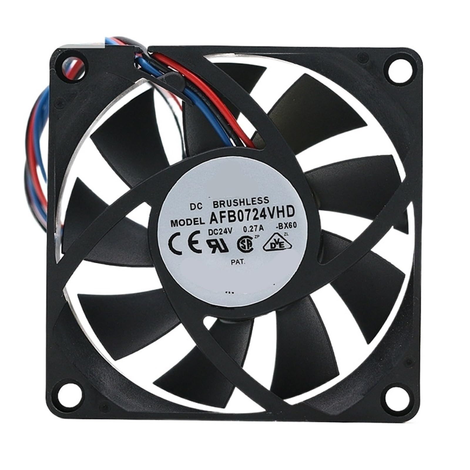 GJEXXPTST AFB0724VHD 24V 0.27A 7CM 70 * 20mm Cooling Fan