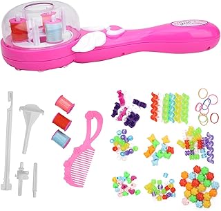 Ferramenta de trança elétrica, requintado processo de tecelagem de cabelo, ferramenta de trança de cabelo, fácil de operar, instituição de treinamento infantil para casa (máquina de trança 11477)