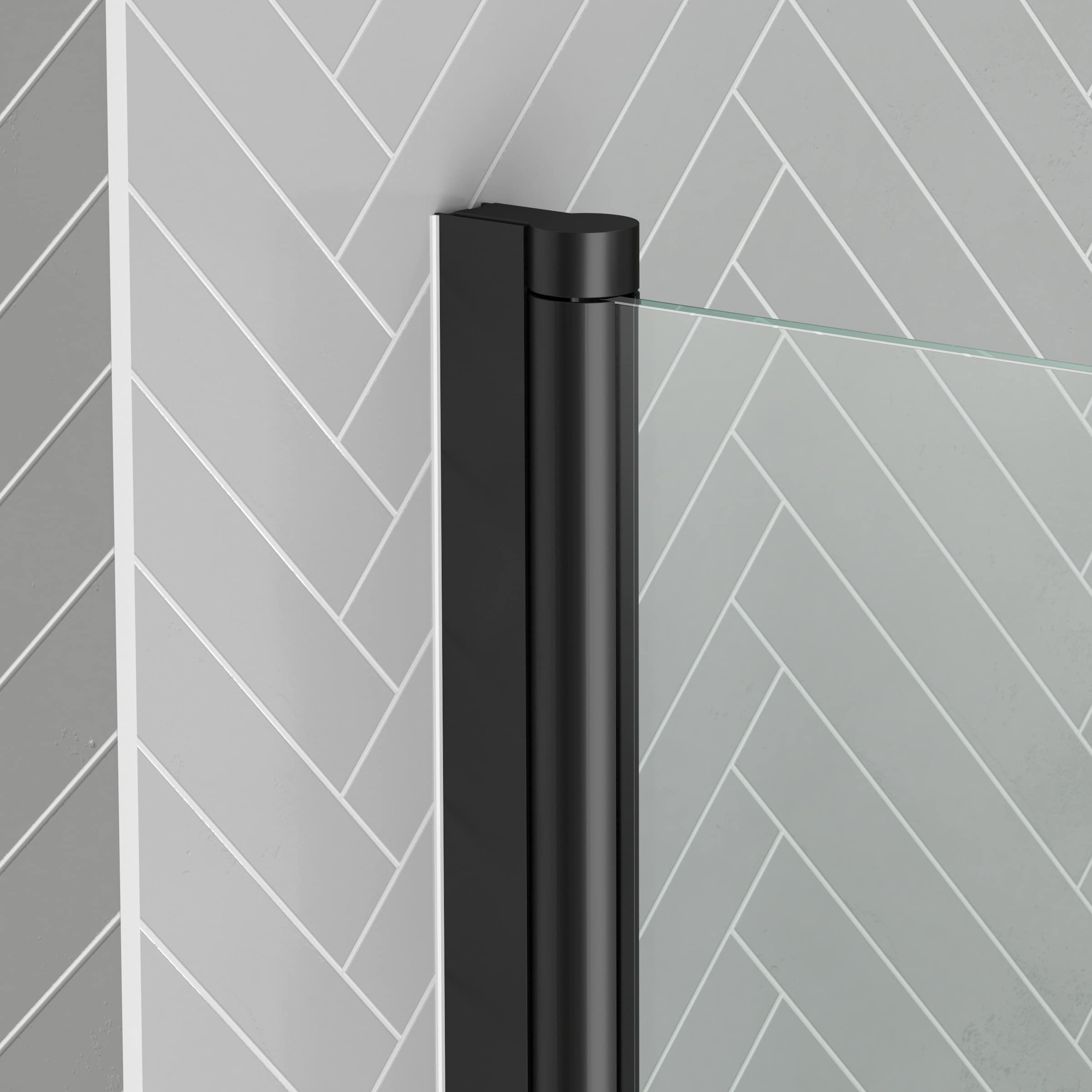 Marwell Black Touch - Mampara plegable para bañera, 120 x 70 cm, color dorado