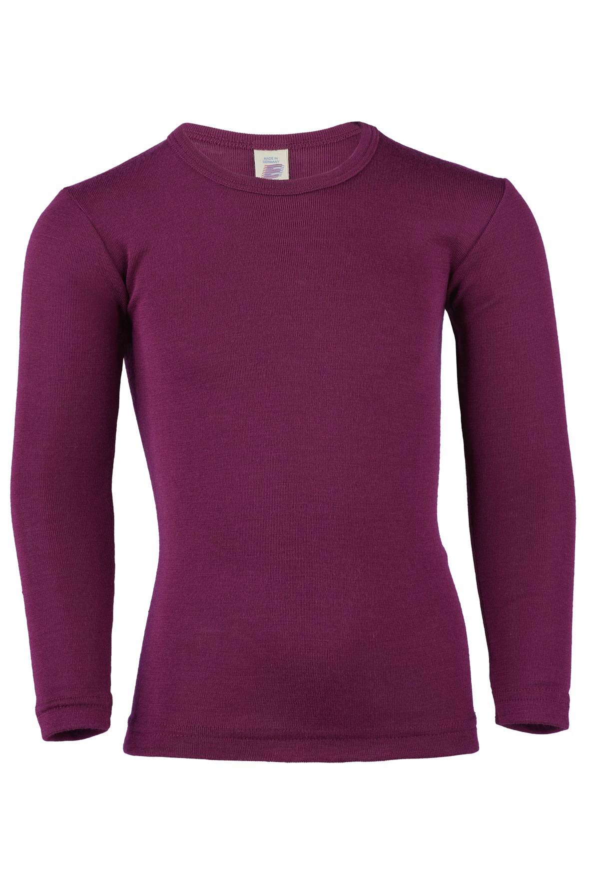 Engel Orchid - Children's Underwear Vest, 70% Organic Merino Wool, 30% Silk (10-12 Years - Eu 152, )