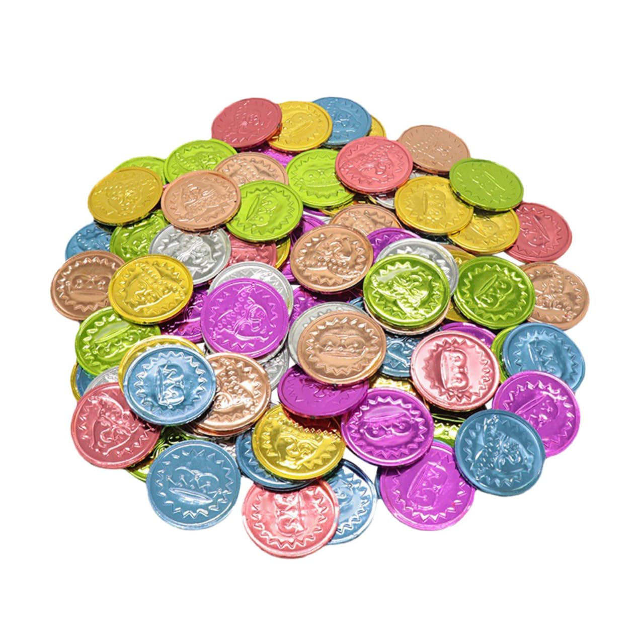 Amazon.co.jp: NOLITOY 100個 カラー ゴールド コイン プラスチック コイン プラスチック ゴールド コイン 海賊 コイン  プラスチック ゲーム コイン コスプレ リアル マネー キッズ ジュエリー : ホビー