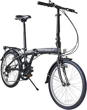 Dahon SUV D6 Folding Bike, Lightweight Aluminum Frame; 6-Speed