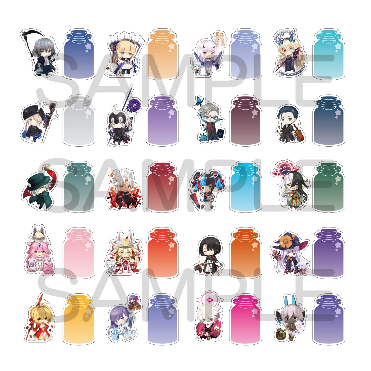 Fate/Grand Order　ICカードステッカー Amazon.co.jp: FGO Fate/Grand Order ステッカーセット シール