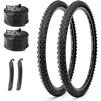 Amazon | MOHEGIA 2組セット 26インチ 自転車 タイヤ: 26×1.95