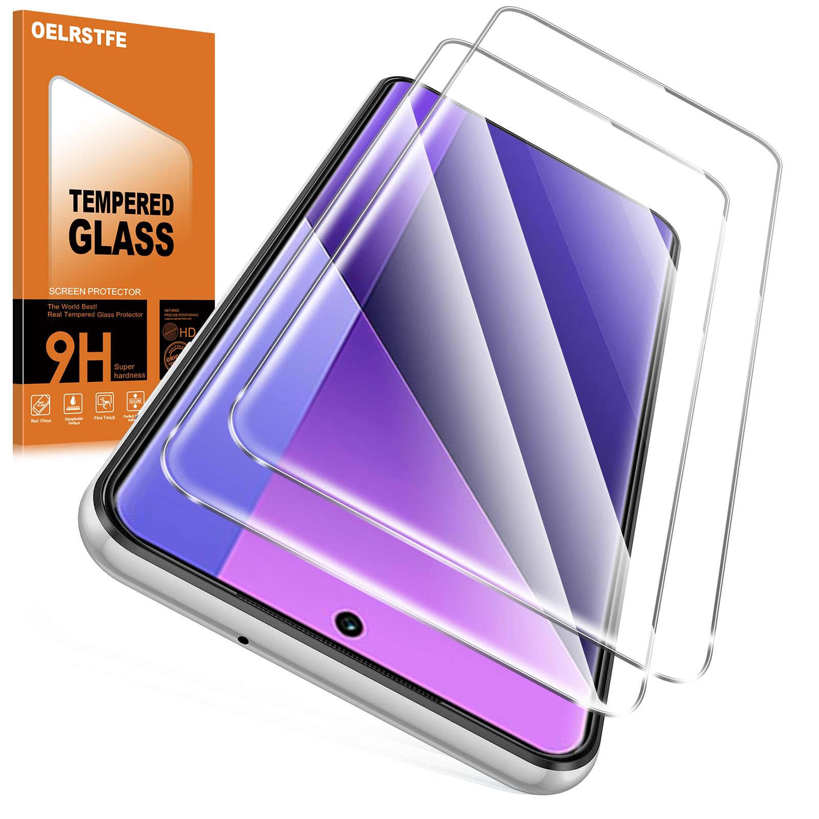 AKABEILA Pellicola protettiva in vetro temperato per Xiaomi