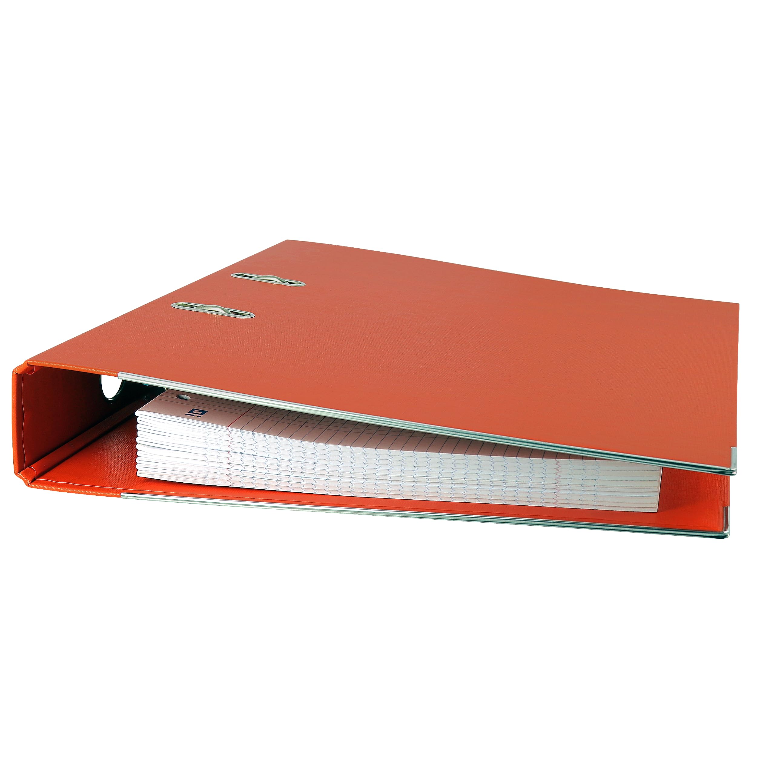 Elba Smart Pro+, 10 cartelline in plastica, formato A4, 5 cm, colore: arancione