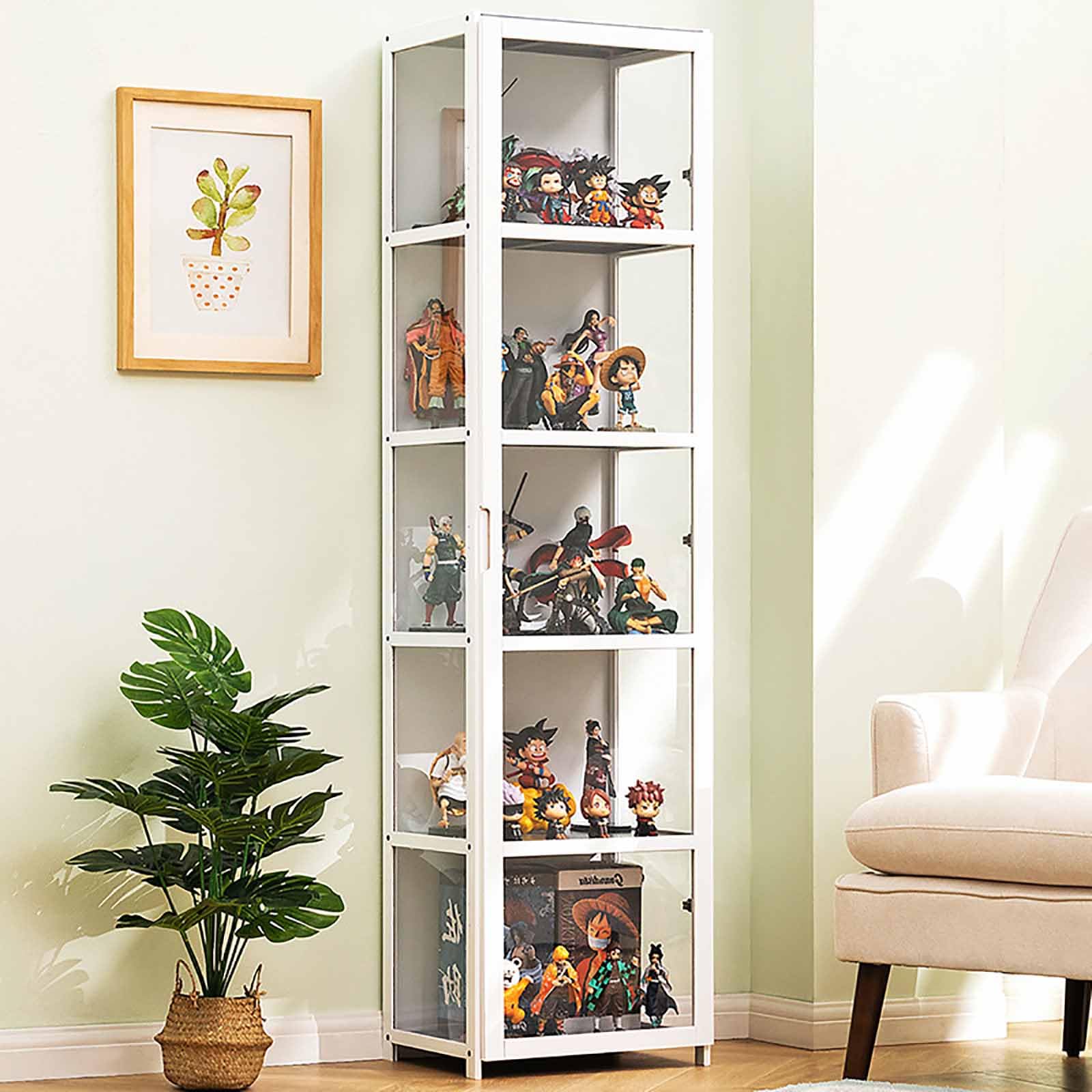 アクリルショーケース白大理石仕様