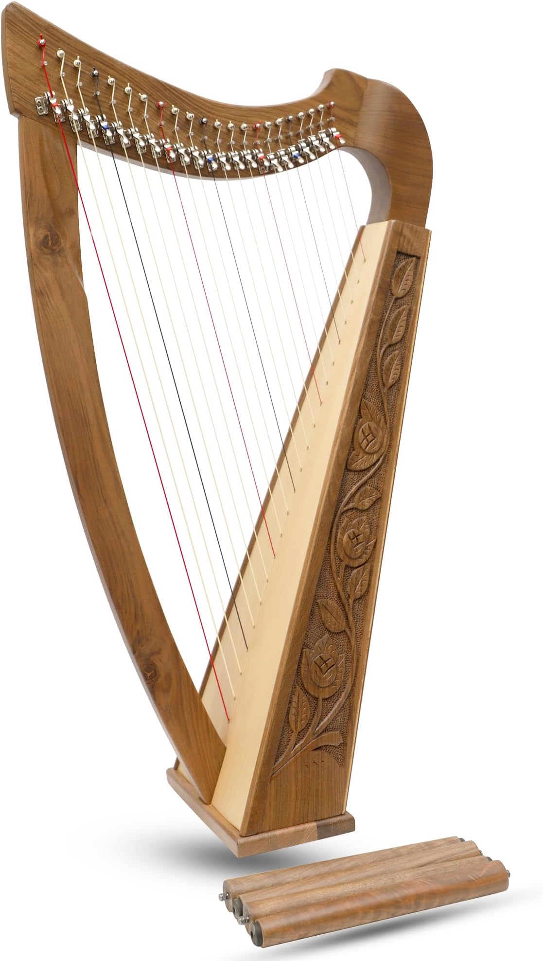 22 String Trinity Harp Walnut