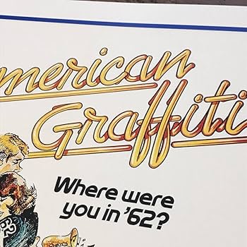 Amazon.co.jp: ポスターアメリカン・グラフィティ#1アメグラ