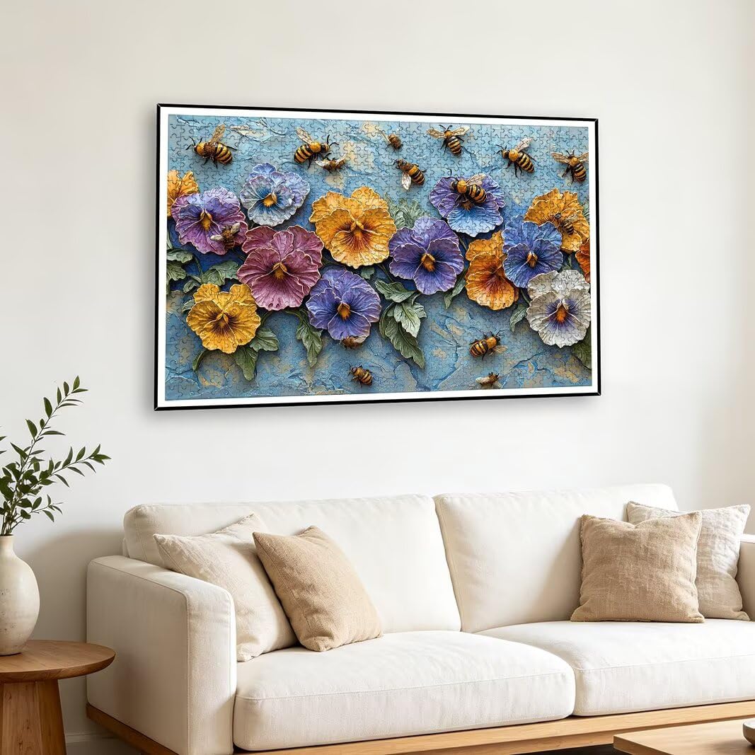 Puzzle 3000 Pièces Adultes, Puzzle 3000 Pieces Fleur, Cadeau Femme -2180