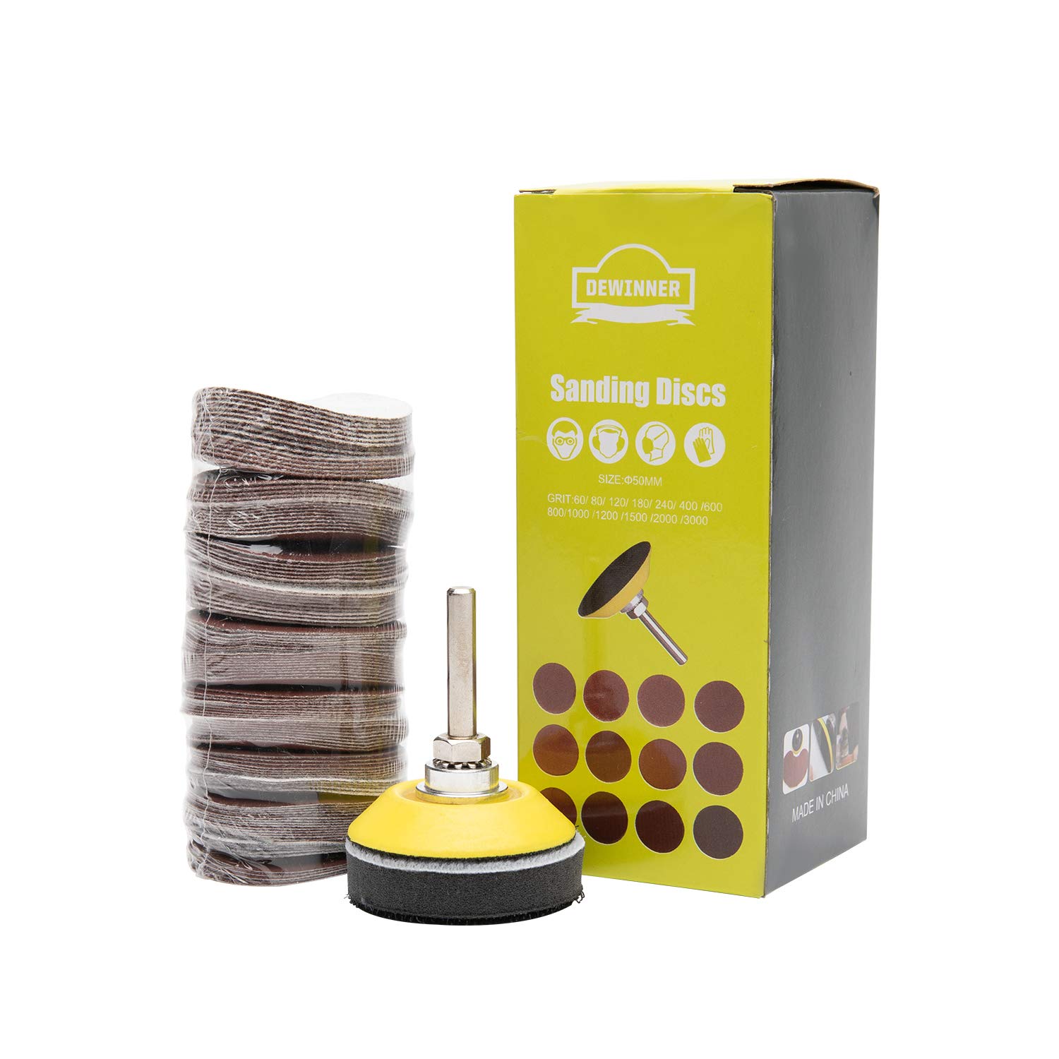 20 Dischi Abrasivi 2 Pollici | Per Smerigliatrice | Carburo Di Silicio | Per Metallo E Vernice - Foto 14