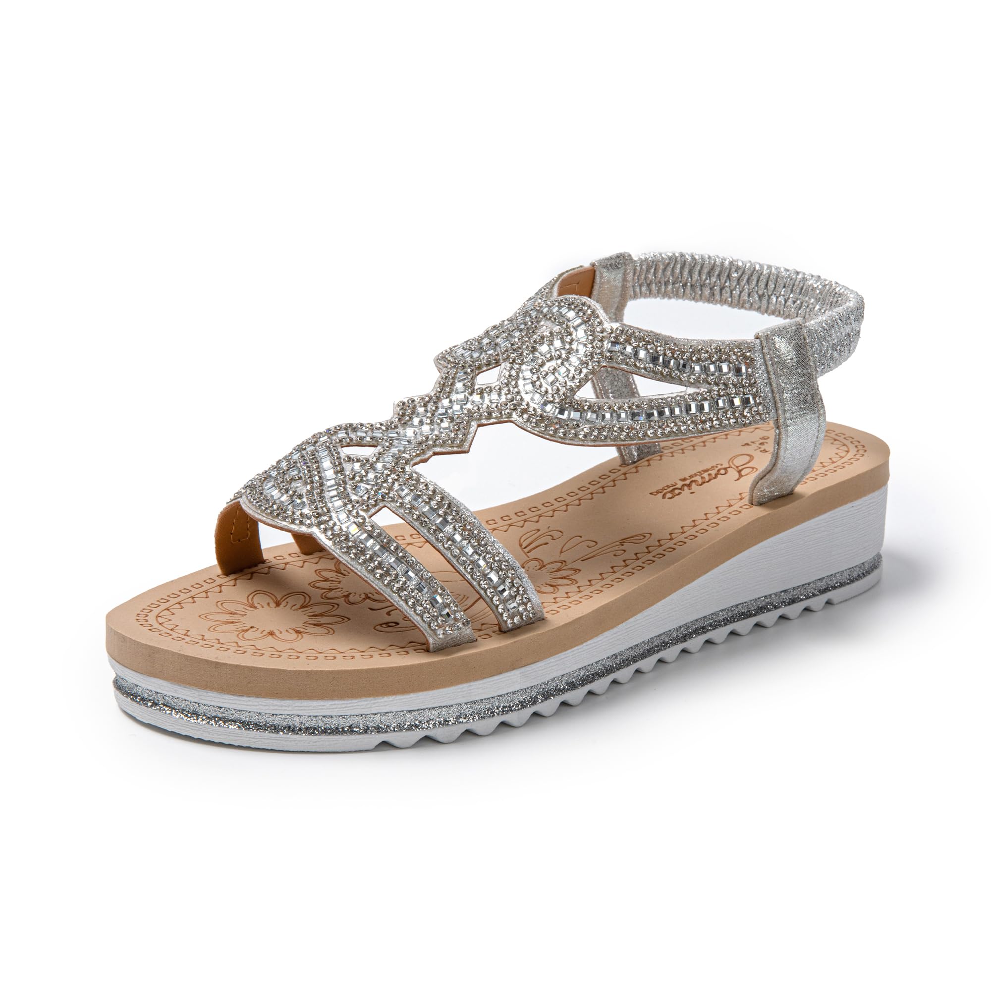 JOMIX Sandali Infradito Donna Estivi Bassi Comodi Eleganti