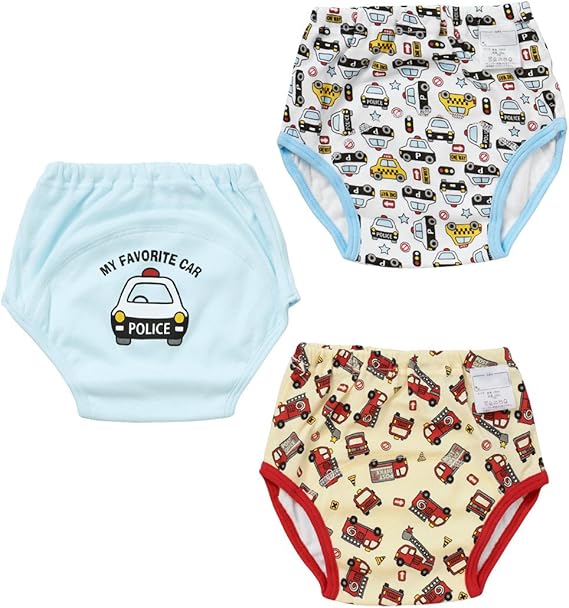 Amazon Co Jp 西松屋 Efd 3枚組3層トレーニングパンツ 働く車 80cm 90cm 95cm 100cm 90 ベビー マタニティ