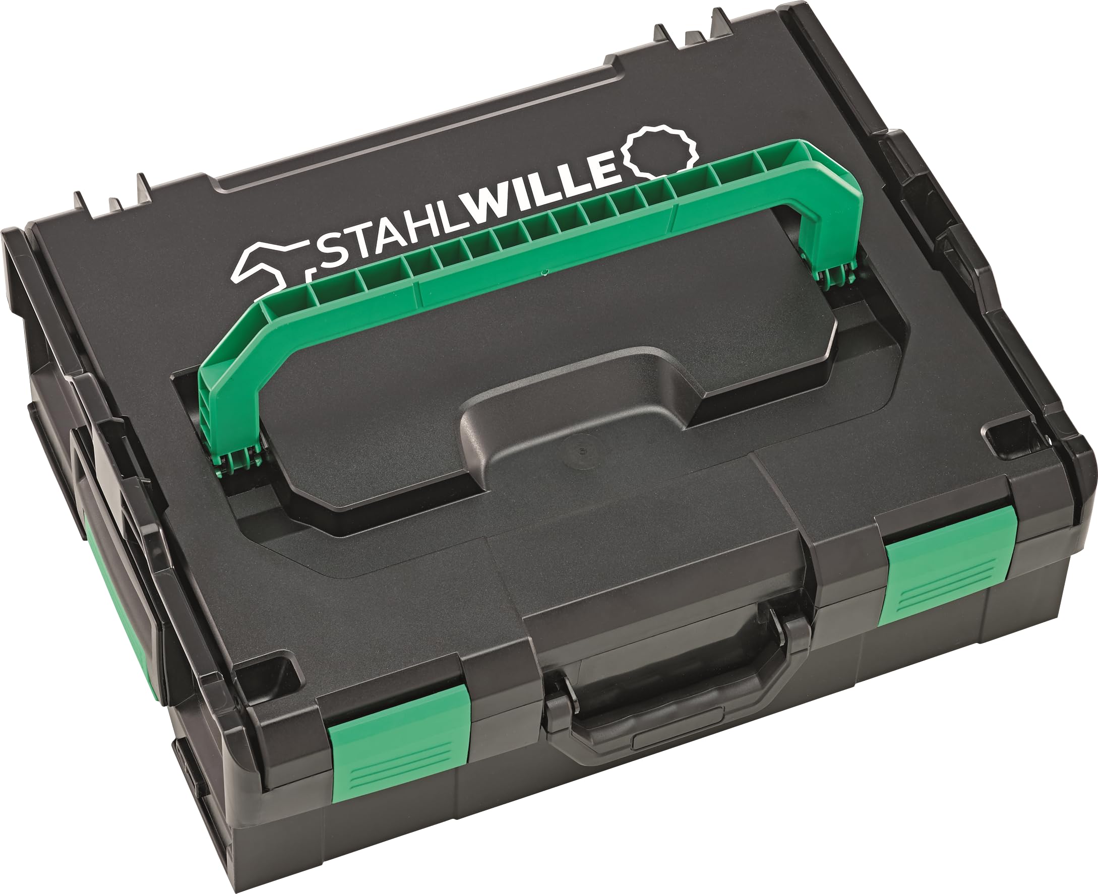 STAHLWILLE L-BOXX 136 skrzynka na narzędzia, walizka warsztatowa, pusta, wykonana z wytrzymałego tworzywa sztucznego ABS, czarna