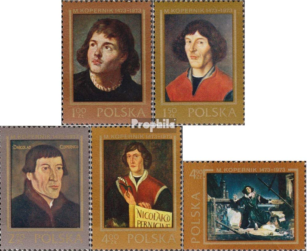 Klaudia Jedlinska Poland Art Famous Painting Copernicus Stamp 1973