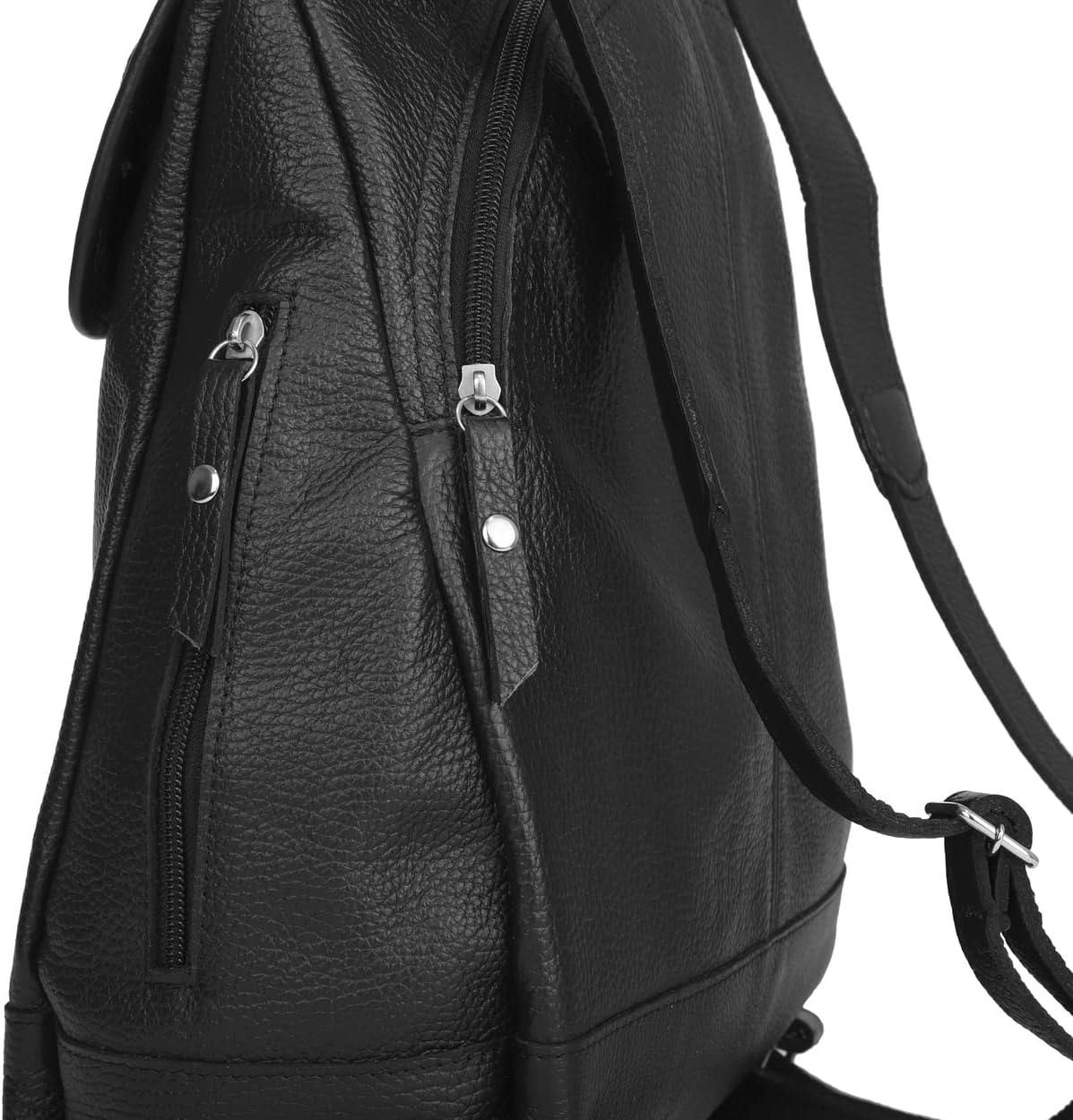 Mochila de Couro Anti Roubo Leve e Macia Malu com 5 Anos de Garantia Mochila de Couro Anti Roubo Leve e Macia Malu com 5 Anos de Garantia