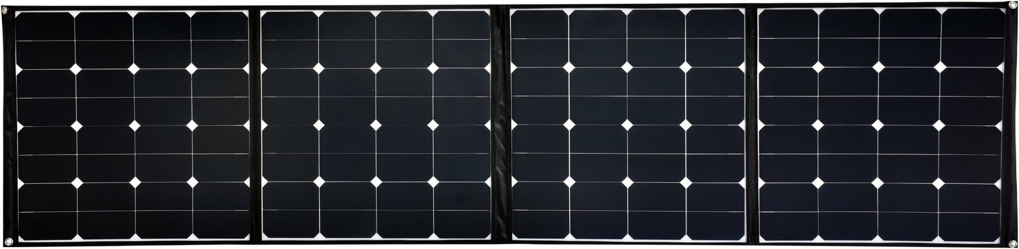 SolarOak 200 Watt Portable Solar Panel for Power Station, Foldable Solar Charger with Adjustable Kickstand, Waterproof IP67 for Outdoor Camping RV Off Grid System