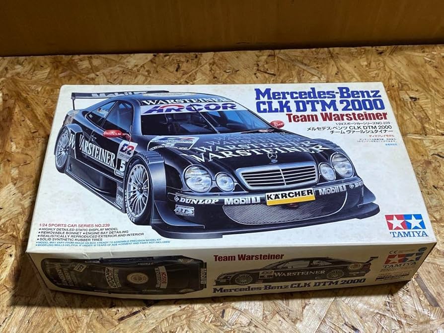 Amazon.co.jp: タミヤ 124 メルセデスベンツ CLK DTM2000