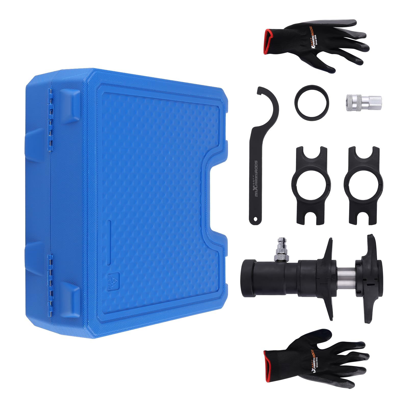 maXpeedingrods Juego de herramientas universales hidráulicas para articulación esférica hidráulica, juego de herramientas para coches, camiones, barras de acoplamiento de 19 – 36 mm, 2 m, rótula de