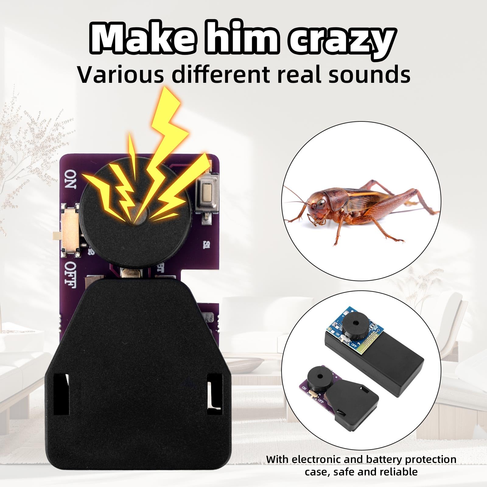BTFO Annoying Noise and Remote Control Cricket Noise Makers - Image 3