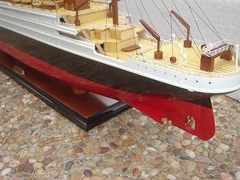 Amazon.com: Minh Xuan Titanic Wooden Model Cruise Ship 40