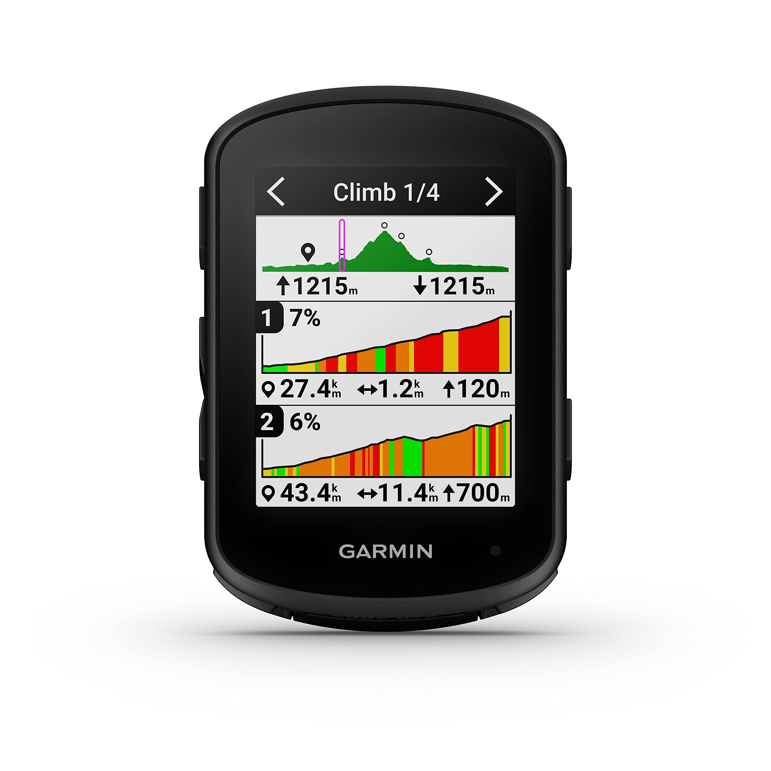 Garmin Edge 840 Bundle, GPS Cycling Computer,Touchscreen & Buttons 