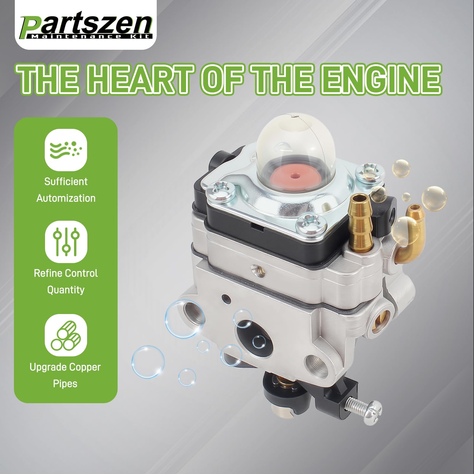 Amazon.com: partszen WYL-229-1 Carburetor Kit for RedMax