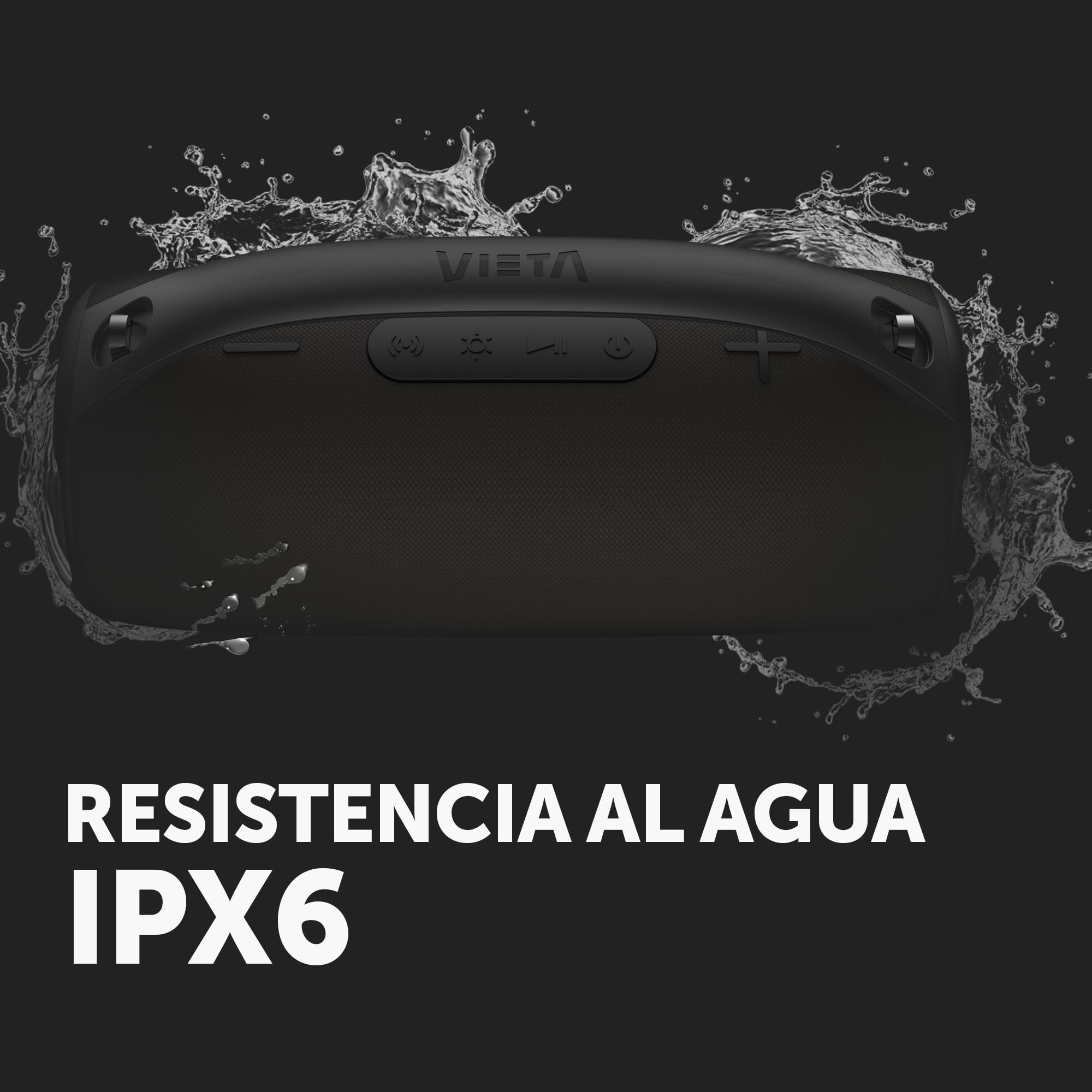 Vieta Pro Altoparlante Bluetooth potente da 100 W, impermeabile con USB C, batteria 15 ore | Altoparlante Bluetooth grande autoamplificato HiFi portatile | Speaker altoparlante TWS con altoparlante e