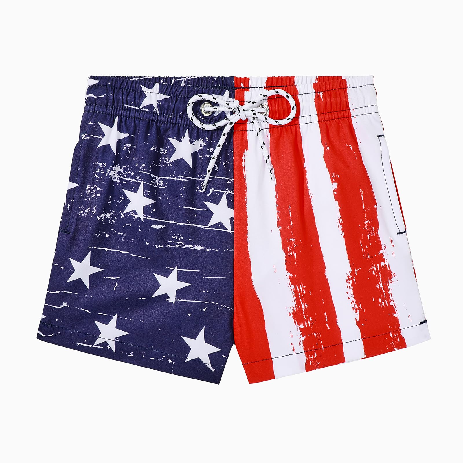 American Trends Boys Swim Trunks Toddler Swim Shorts Bathing Suit Kids Swimsuit Youth Swimwear