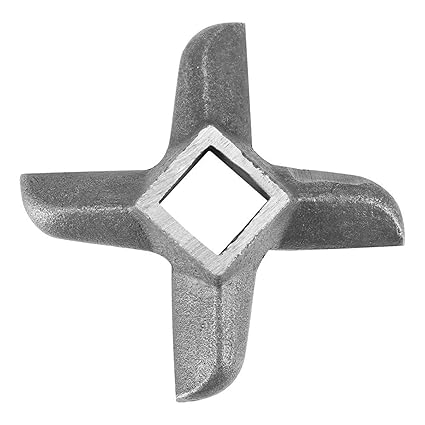 Meat Grinder Blade Spare Part Stainless Steel Kitchen Food Meat Chopper Crusher Mincer Cutter Replacement ,Shaped Meat Grinderfor Electric or Manual(Number 10)